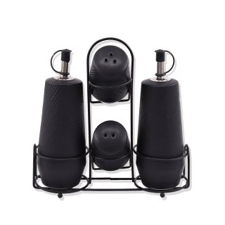 CERAMICZNY ZESTAW DO PRZYPRAW 5-ELE MAESTRO BLACK MR-20001-04S