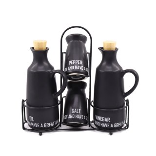 CERAMICZNY ZESTAW DO PRZYPRAW 5-ELE MAESTRO ECO STYLE MR-20029-04S