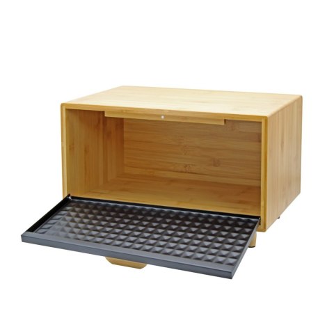 CHLEBAK BAMBUSOWY POJEMNIK NA PIECZYWO BRUNBESTE BB-4250 CZARNY