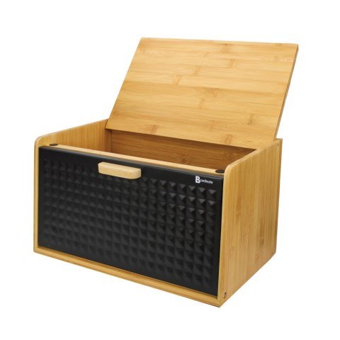 CHLEBAK BAMBUSOWY POJEMNIK NA PIECZYWO BRUNBESTE BB-4256 CZARNY