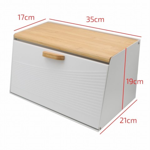 CHLEBAK STALOWO-DREWNIANY DWUSTRONNY BRUNBESTE BB-2678