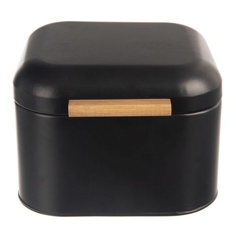 Chlebak metalowy pojemnik na chleb pieczywo czarny mały 21.5x20x14.5cm ORION 152462