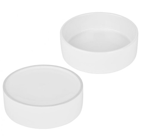 CUKIERNICA CERAMICZNA Z ŁYŻECZKĄ KONIGHOFFER 4233 BIAŁA