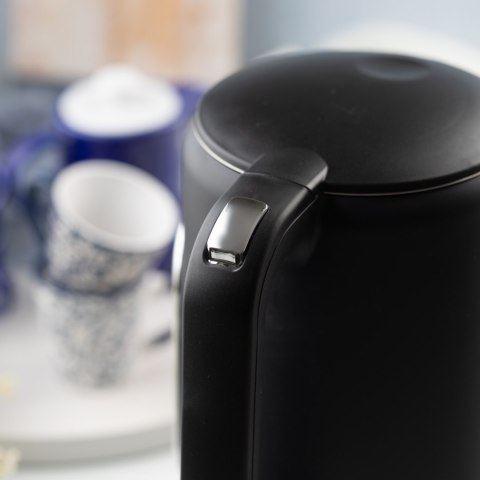 CZAJNIK ELEKTRYCZNY Z REGULACJĄ TEMPERATURY 1.7L BEZPRZEWODOWY CZARNY KLAUSBERG KB-7891