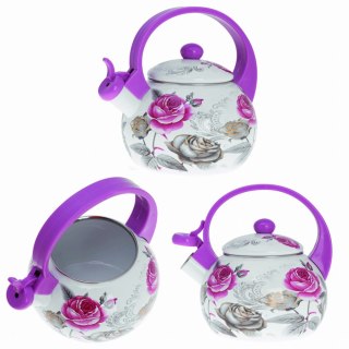 CZAJNIK EMALIOWANY 2.0L EMALIA NA INDUKCJĘ GAZ KINGHOFF ROSE KH-1911