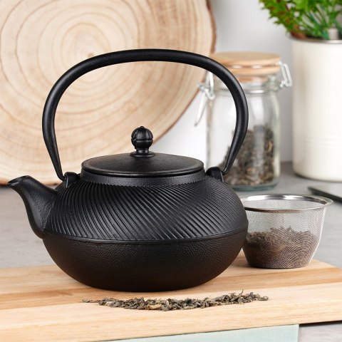 Czajnik do herbaty z zaparzaczem żeliwny emaliowany CAST LINE 1L VILDE 259701