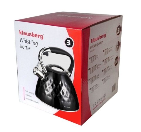 CZAJNIK STAL NERDZ. KLAUSBERG 3.0L KB-7455