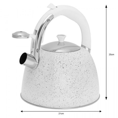 CZAJNIK STALOWY 3.0L KLAUSBERG MARMO KB-7261