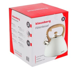 CZAJNIK STALOWY LAKIEROWANY MAT 3.0L KLAUSBERG KB-7264