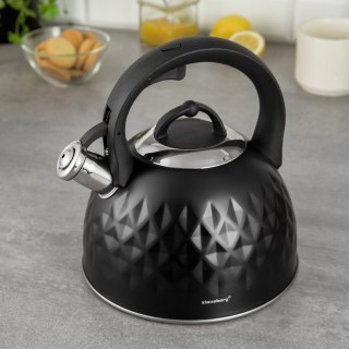 CZAJNIK STALOWY Z GWIZDKIEM 3.0L DIAMOND KLAUSBERG KB-7550