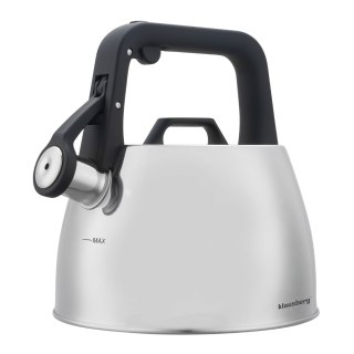 Czajnik stalowy na gaz 2.5L indukcja srebrny KLAUSBERG KB-7914