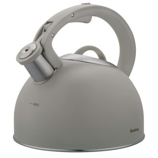 Czajnik stalowy na gaz 2.5L indukcja szary KLAUSBERG KB-7912