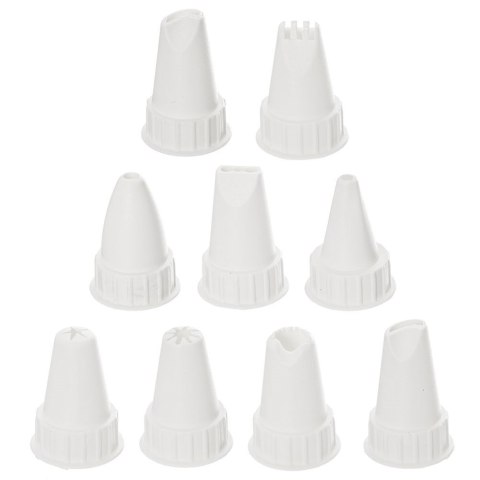 Dekorator do ciasta ciastek ciast maszynka maszyna strzykawka 10 ele ORION 142259