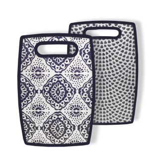 DESKA DO KROJENIA Z TWORZYWA SZTUCZNEGO KUCHENNA 23X37CM MAESTRO MR-1687L