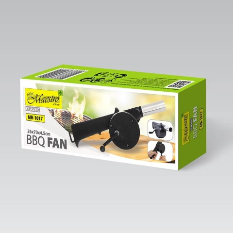 DMUCHAWA DO ROZPALANIA GRILLA PIECA KOMINKA OGNISKA RĘCZNA BBQ MAESTRO MR-1017