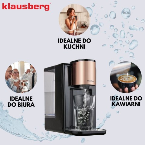 DOZOWNIK DYSTRYBUTOR PODGRZEWACZ DO GORĄCEJ WODY 2.2L Z REGULACJĄ TEMPERATURY KLAUSBERG KB-7879