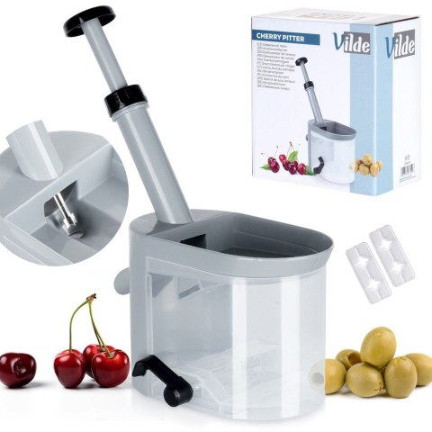 DRYLOWNICA DO WIŚNI CZEREŚNI OLIWEK Z PRZYSSAWKĄ VILDE 259636