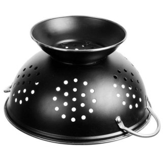 DURSZLAK / CEDZAK 24CM ZE STALI NIERDZEWNEJ CZARNY BRUNBESTE BB-2218