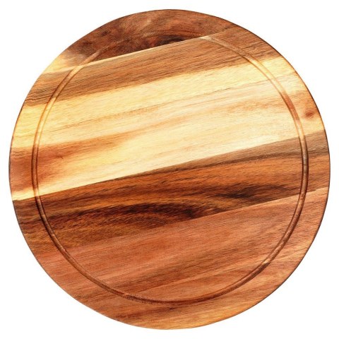 Deska do krojenia i serwowania drewniana 30cm EXCELLENT HOUSEWARE 259697