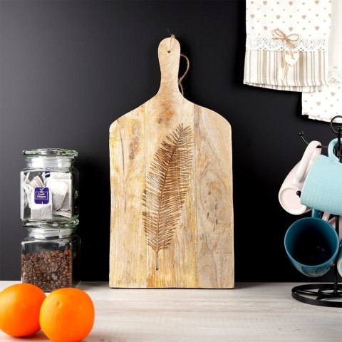 Deska do krojenia i serwowania drewniana 50.5x24.5cm VILDE 259151