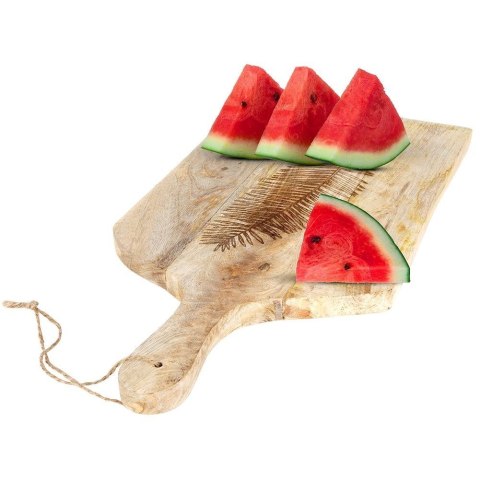 Deska do krojenia i serwowania drewniana 50.5x24.5cm VILDE 259151