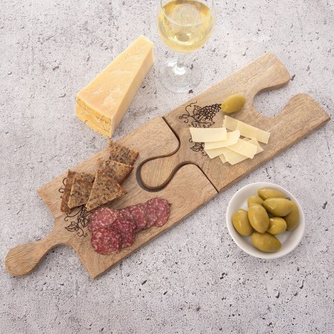 Deska do krojenia i serwowania drewniana MANGO 29.5x15cm ORION 126845