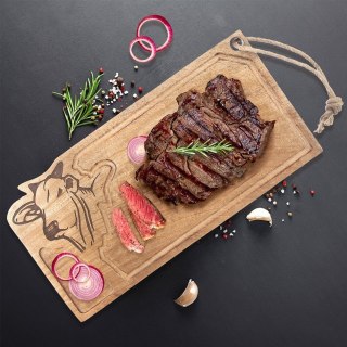 Deska do krojenia i serwowania drewniana MANGO 45x22cm ORION 126848