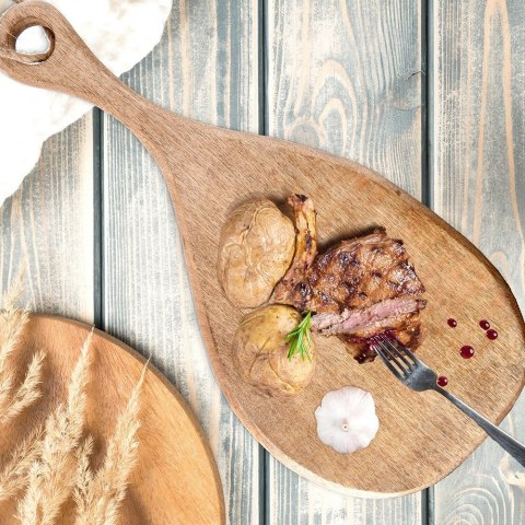 Deska do krojenia i serwowania drewniana MANGO 50x23cm ORION 126847