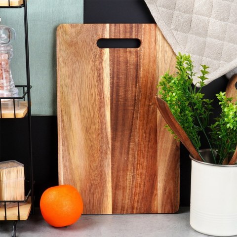 Deska do krojenia kuchenna drewniana 40x25cm EXCELLENT HOUSEWARE 259743