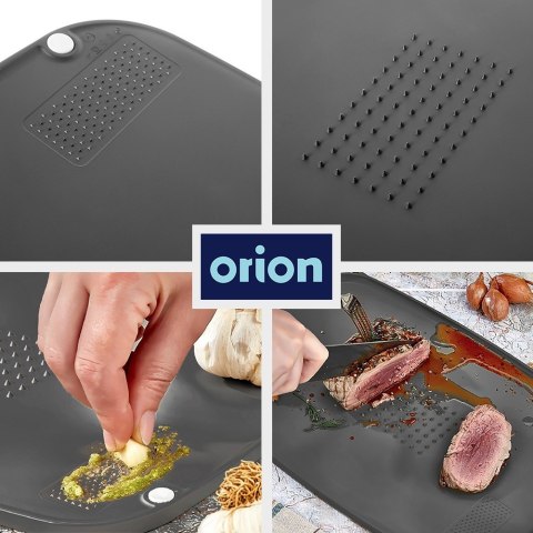 Deska do krojenia kuchenna dwustronna z wypustkami ELA 37.5x25cm ORION 121426