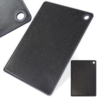 Deska do krojenia kuchenna plastikowa czarna 33x23cm EXCELLENT HOUSEWARE 128043