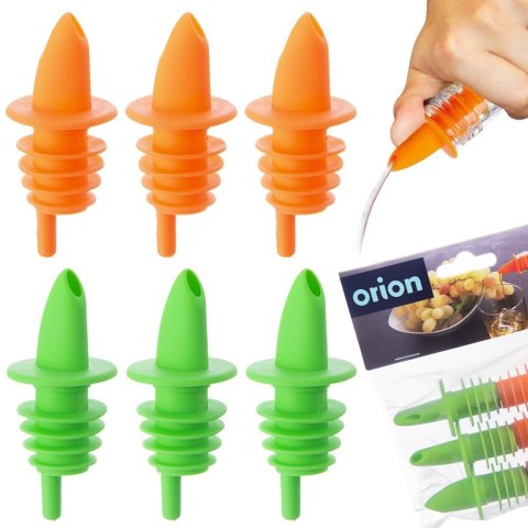 Dozownik do butelek nalewak elastyczny zestaw 6 sztuk ORION 120457