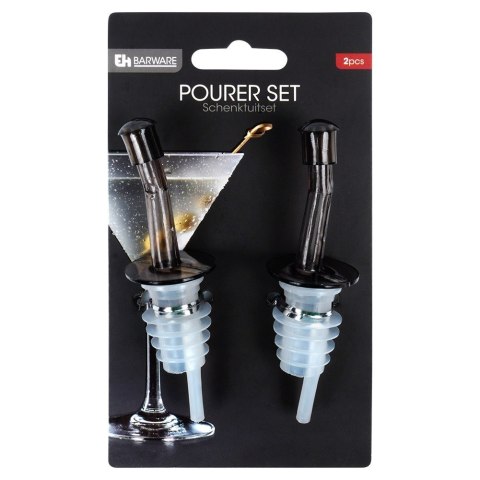 Dozownik nalewak do butelek wina alkoholu zestaw 2 sztuk EXCELLENT HOUSEWARE 259406