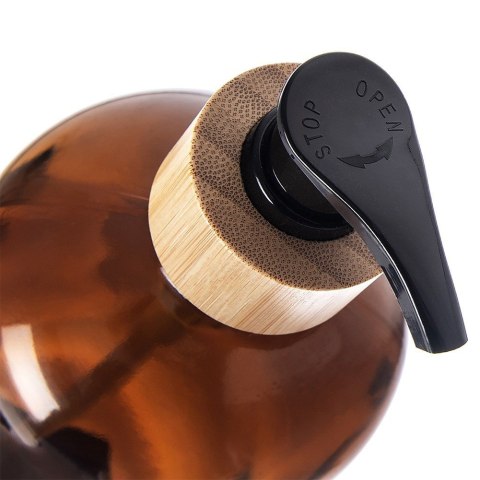 Dozownik szklany do mydła płynu do naczyń na mydło 500ml ORION 530791