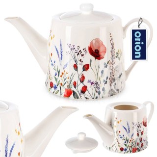 Dzbanek stołowy do kawy herbaty na herbatę porcelanowy 1L MAKI ORION 156018