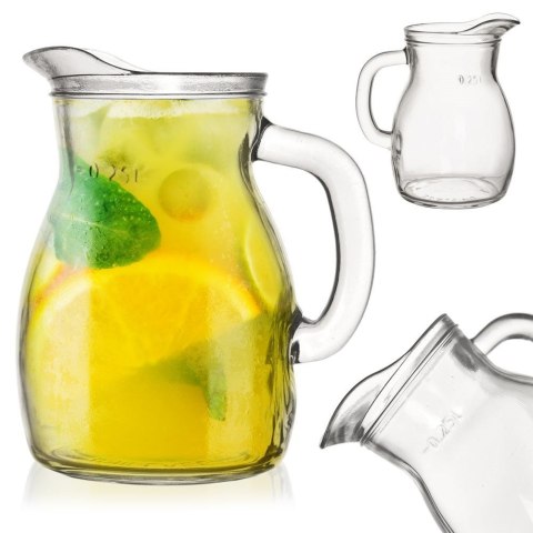 Dzbanek szklany mały 300ml na napoje sok wodę kompot wino sos ORION 126654