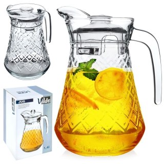 Dzbanek szklany na napoje sok wodę kompot herbatę lemoniadę 1.4L VILDE 139291