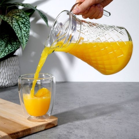 Dzbanek szklany na napoje sok wodę kompot herbatę lemoniadę 1.4L VILDE 139291