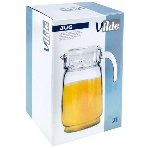 Dzbanek szklany na napoje sok wodę kompot herbatę lemoniadę 2L VILDE 139292