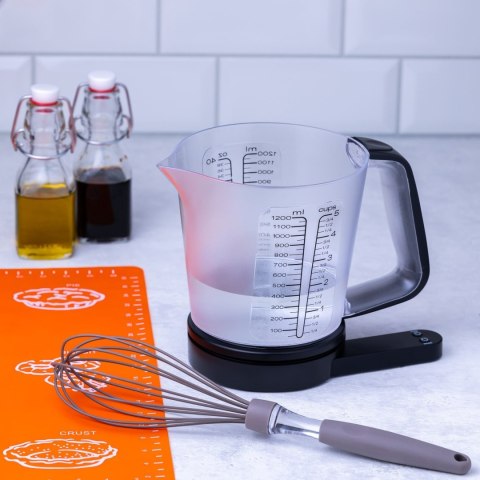 ELEKTRONICZNA WAGA KUCHENNA Z DZBANKIEM 1200ML / 1G / 5KG KINGHOFF KH-1829