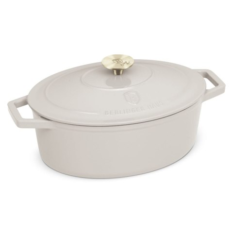 EMALIOWANA BRYTFANNA ŻELIWNA 4.65L 30CM BERLINGER HAUS STRONG MOLD SAHARA BH-6540