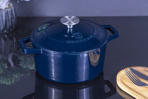 EMALIOWANY GARNEK ŻELIWNY 2.75L 20CM BERLINGER HAUS STRONG MOLD BH-6521