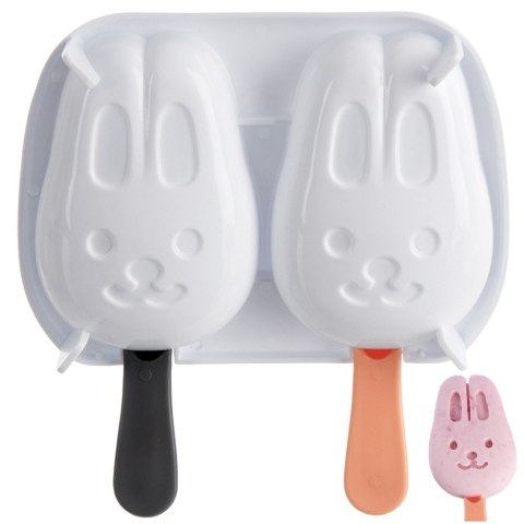 FOREMKA NA LODY PODWÓJNA FORMA DO LODÓW NA PATYKU Z POKRYWKĄ ORION 154410