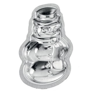 FOREMKI BLASZKI DO PIECZENIA CIASTEK STALOWA ZESTAW 10 SZTUK BAŁWAN ORION 121027