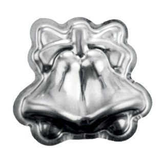 FOREMKI BLASZKI DO PIECZENIA CIASTEK STALOWA ZESTAW 10 SZTUK DZWONKI 121029