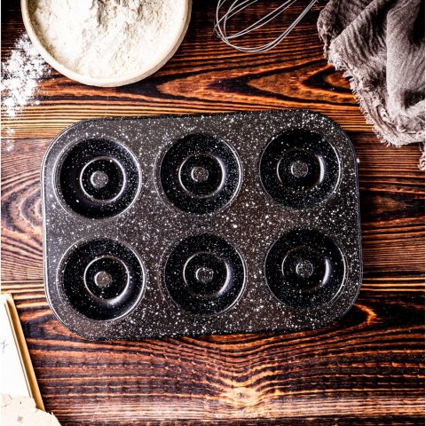 FORMA DO PIECZENIA 6 MUFFINÓW BABECZEK Z POWŁOKĄ NIEPRZYWIERALNĄ KLAUSBERG KB-7840