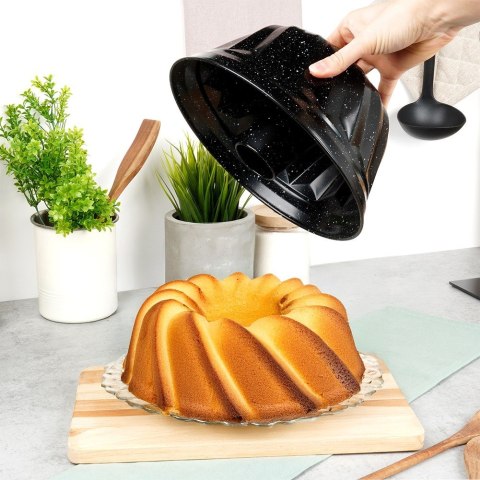 FORMA DO PIECZENIA BABKI GRANITOWA Z KOMINEM 24.5CM VILDE 279031