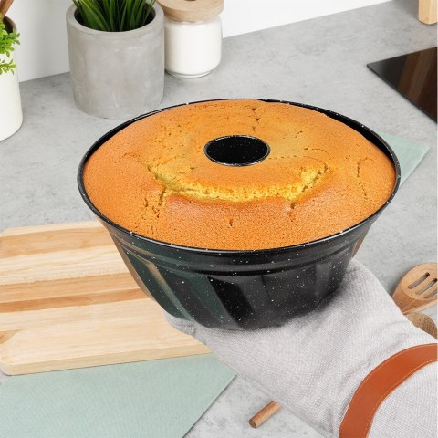 FORMA DO PIECZENIA BABKI GRANITOWA Z KOMINEM 24.5CM VILDE 279031