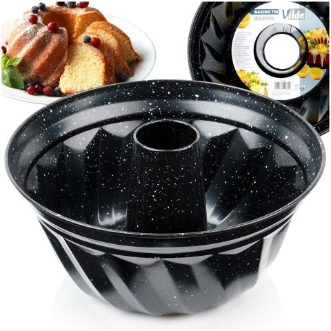 FORMA DO PIECZENIA BABKI GRANITOWA Z KOMINEM 24.5CM VILDE 279031