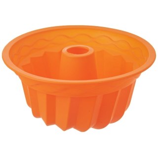 FORMA DO PIECZENIA BABKI Z KOMINEM SILIKONOWA POMARAŃCZOWA 23.5CM SILLINIE ORION 151713